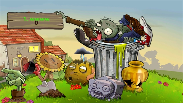 植物大战僵尸北美汉化版图2