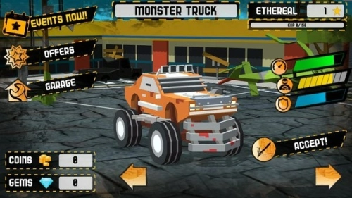 垃圾场撞车比赛图1