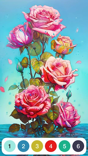 乐涂数字填色(4)