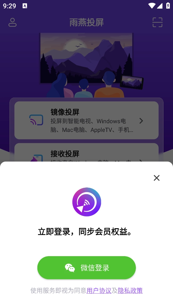 雨燕投屏截图2