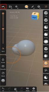 nomadsculpt怎样设置成中文