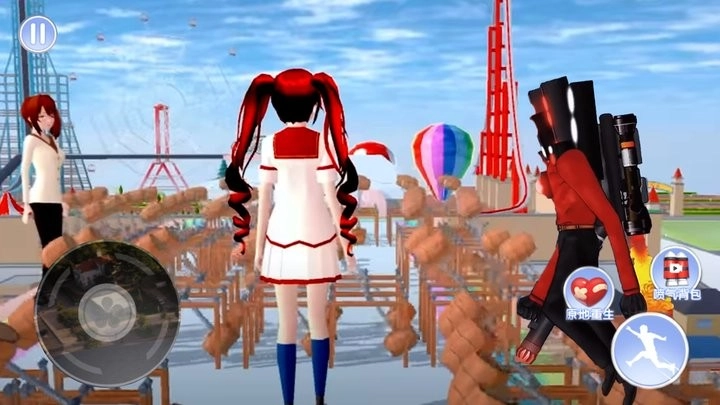 樱花逃离监控人汉化版-图4