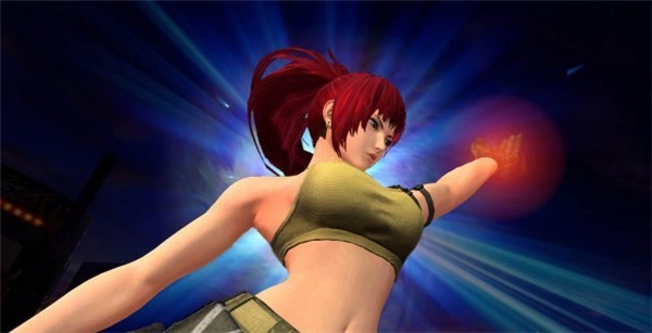 《拳皇14》新曝精美截图莉安娜军装造型尽显曼妙身姿