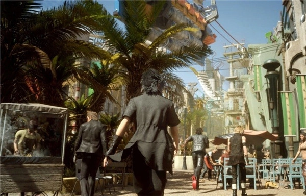 《最终幻想15》泰坦任务试玩视频这BOSS体型也太庞大了