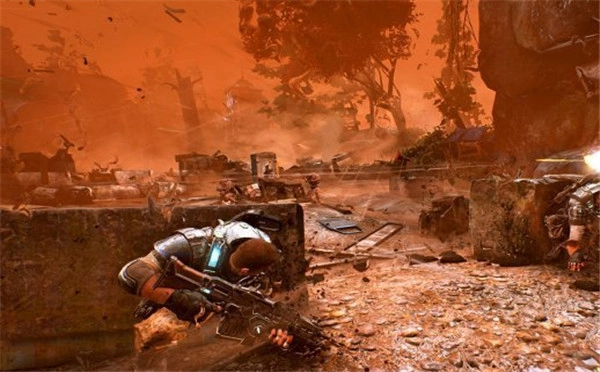 《战争机器4》作为独占游戏，支持所有分辨率，且不限制帧数