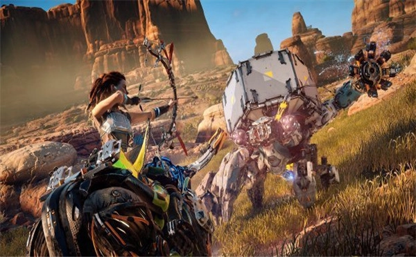 最新《地平线：零之黎明》截图曝光女主持弓画面极具艺术感