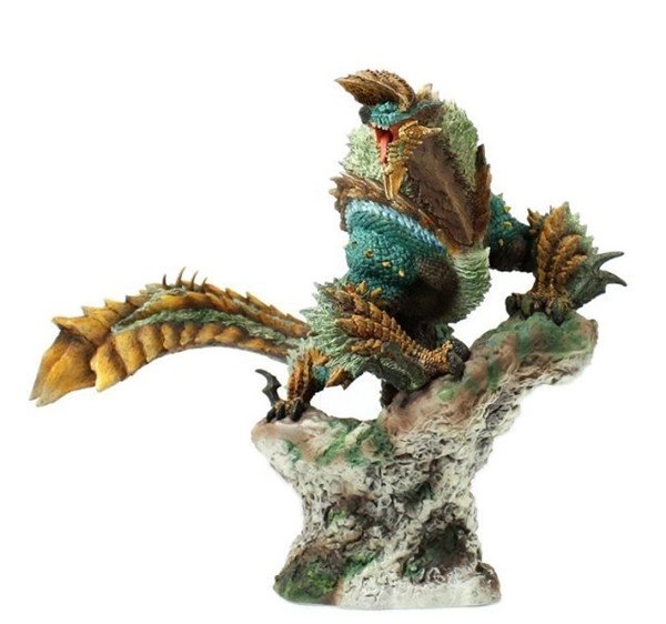 以怪物猎人为主题的雷狼龙手办震撼登场，预计7月正式发售