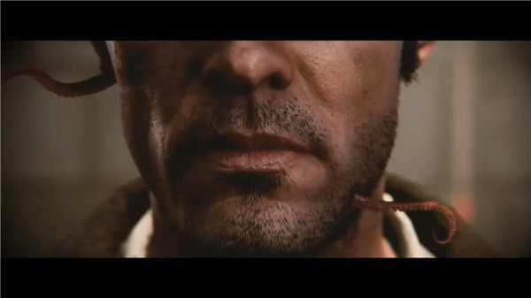 《沉没之城》全新预告公开主角从容刮去脸上章鱼须