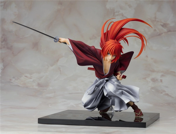 绯村剑心拔刀杀手办做工超精美，神形兼备尽显不凡气度