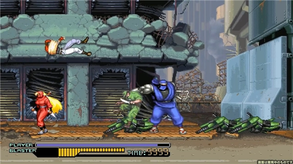 SFC经典游戏《忍者战士》首支预告片正式公布新增角色与双人合作玩法