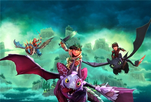 振奋人心！《驯龙高手：新骑士的黎明》将和改编电影同期推出