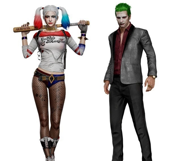 《绝地求生》全新小丑女皮肤登场黑丝长袜尽显魅惑风姿