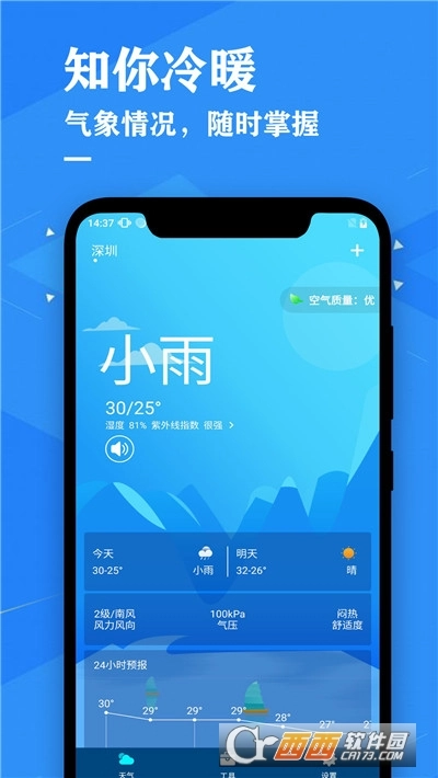 天气预报降雨预警(4)