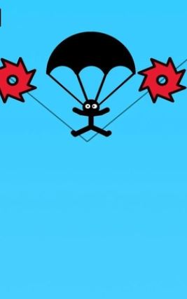 火柴人跳伞救援