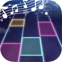 节奏的钢琴白块