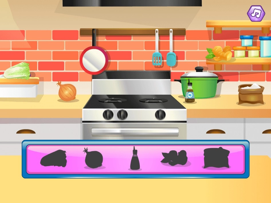 制作韩式料理游戏(2)