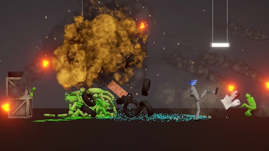 3D布娃娃沙盒游乐场菜单版图3