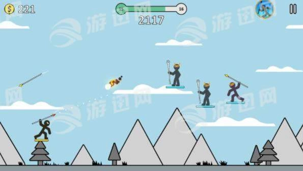 火柴人长矛勇士图1