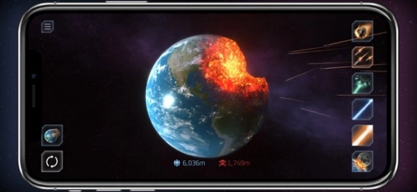 星球碰撞模拟器