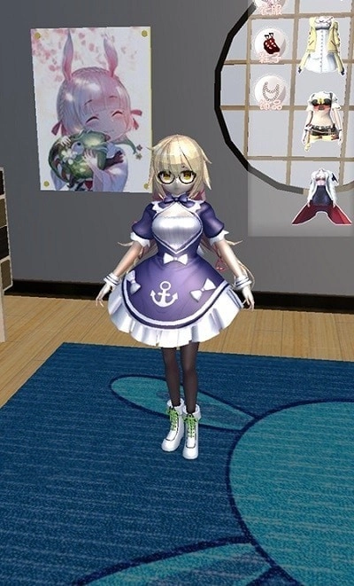 樱花学校恋爱换装图1