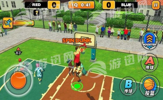 燃爆的篮球