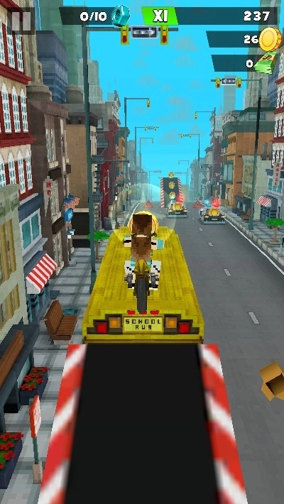 像素战队摩托车图1