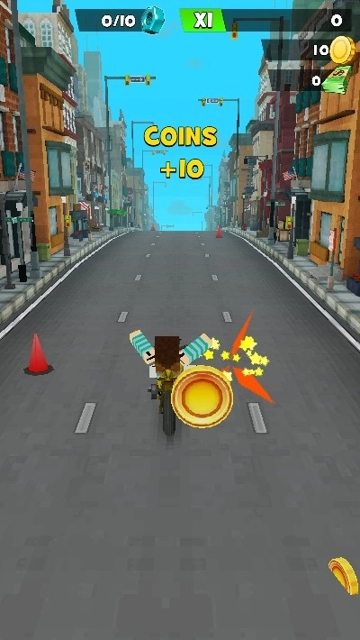 像素战队摩托车图2