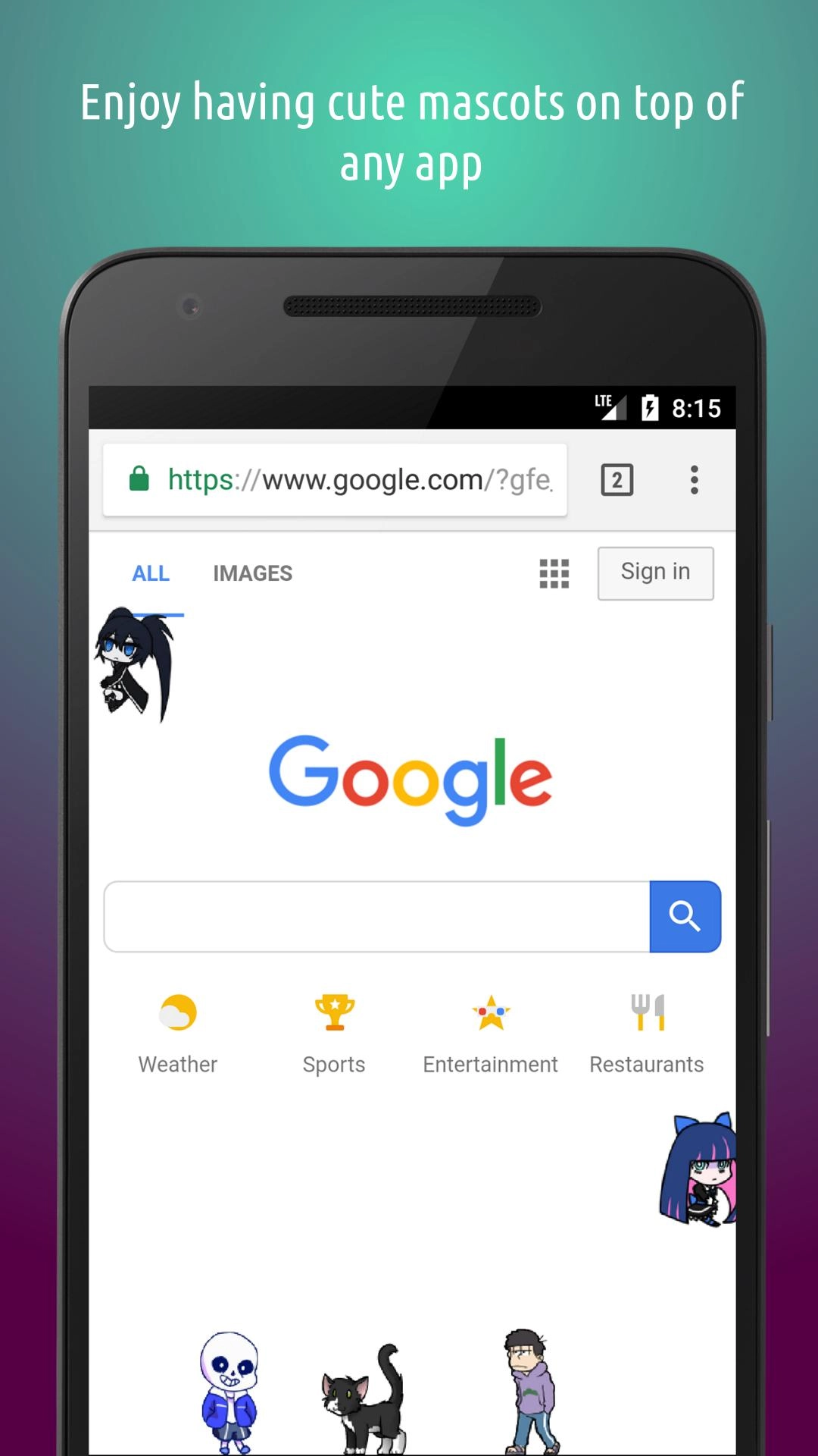 shimeji桌宠绿色版图3