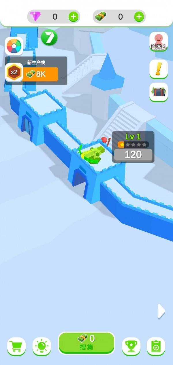 闲置的城堡防御正版图1