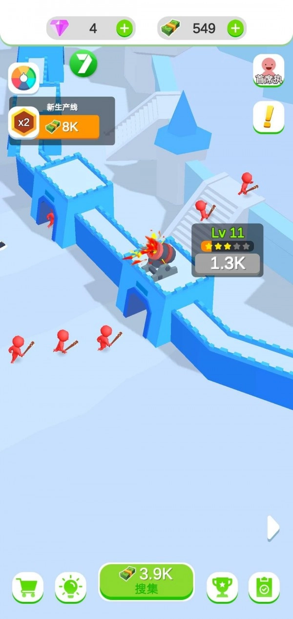 闲置的城堡防御正版图4