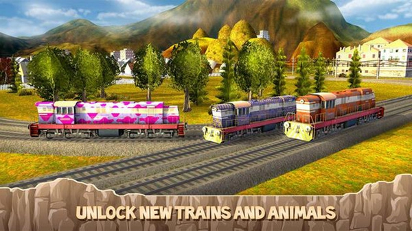 動(dòng)物園動(dòng)物運(yùn)輸火車駕駛圖5