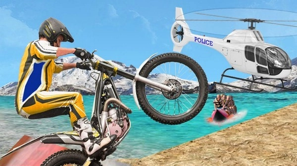 警察追捕自行车图2