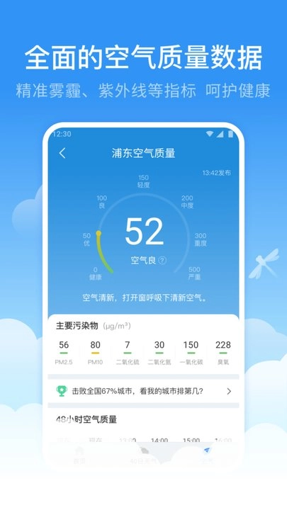 蜻蜓天气预报图1