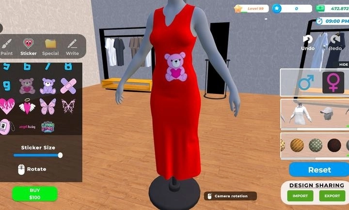 服装店模拟器中文版截图2