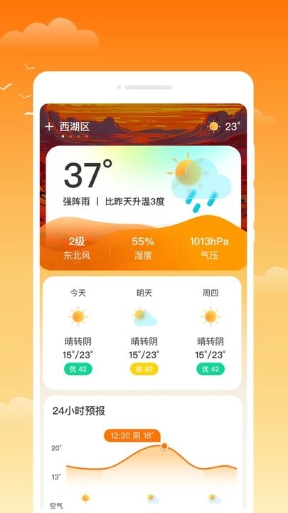 金麥天氣官方最新版圖1