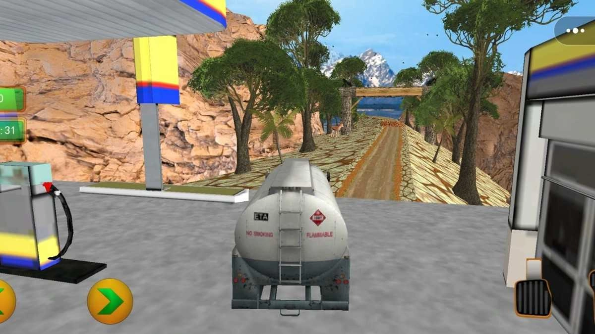 山地油罐车驾驶模拟(1)