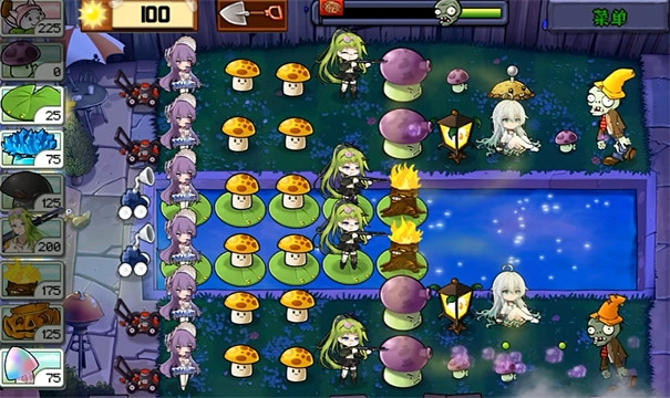 植物娘大战僵尸庄不纯4