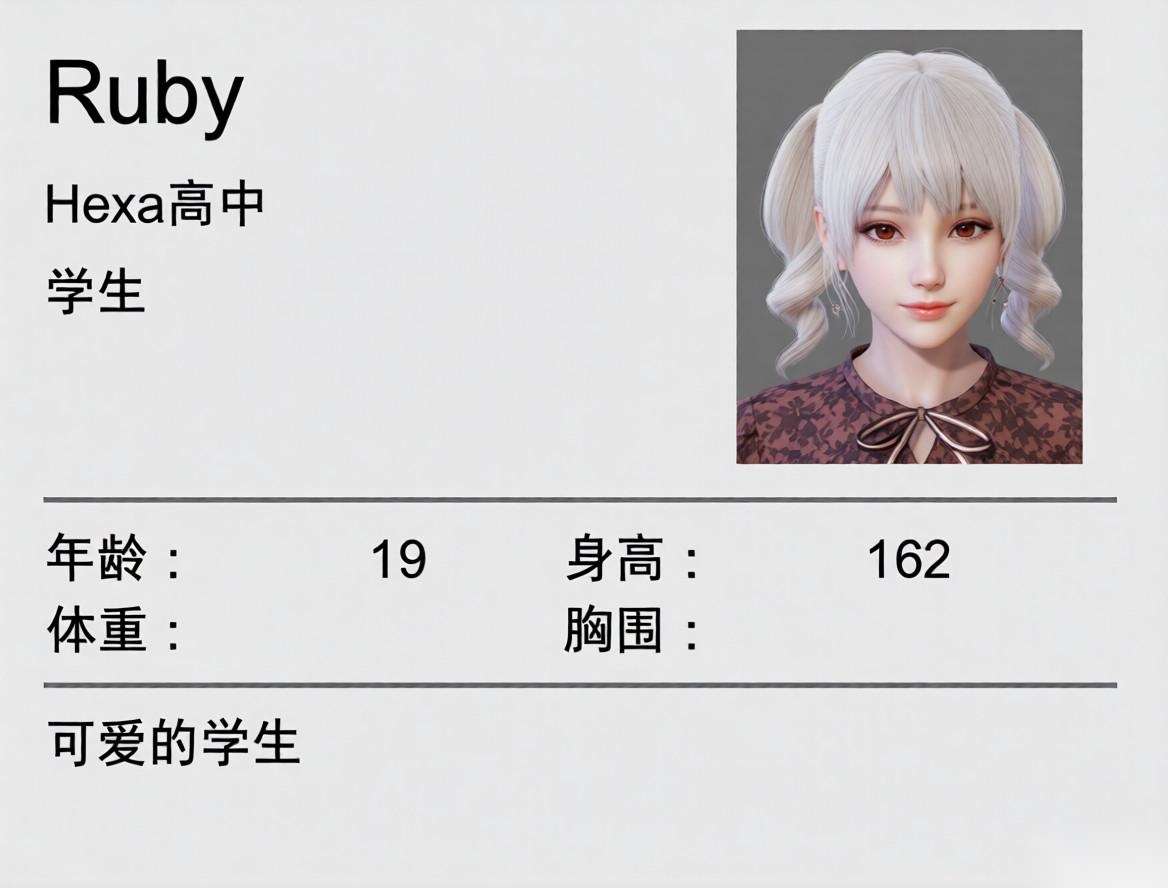 Ruby角色剧情触发画面