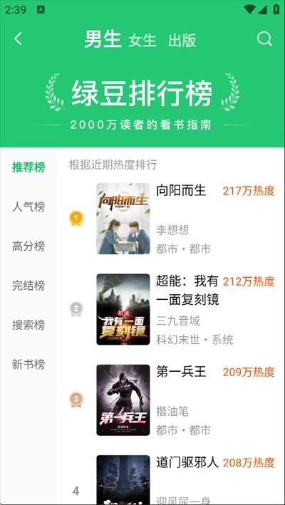 绿豆免费小说(3)