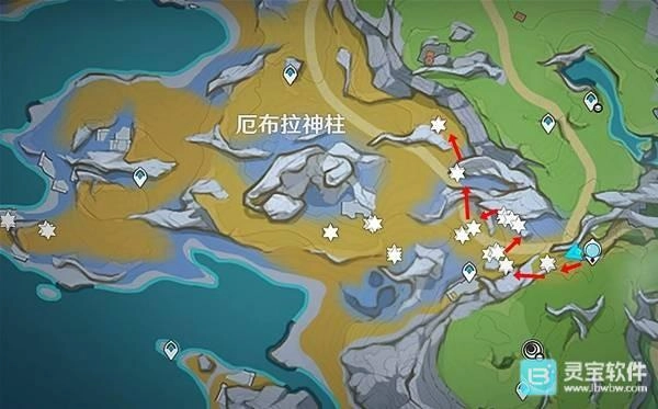 原神冬凌草全地图点位 8个冬凌草位置详细指南