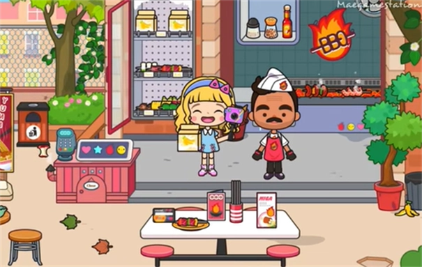 米加小镇世界美食街