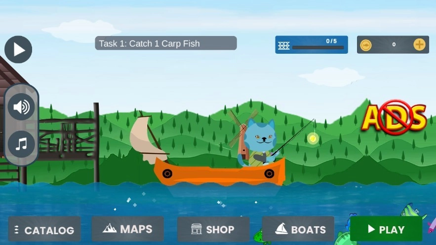 小猫钓鱼模拟器图1