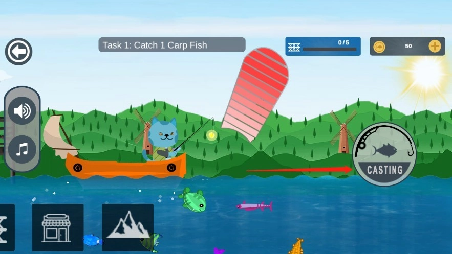 小猫钓鱼模拟器图2