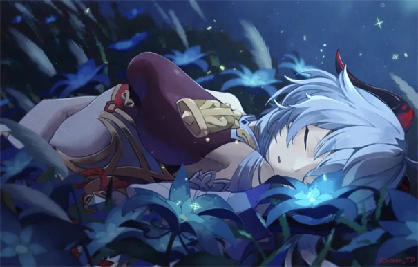 甘雨大战丘丘人