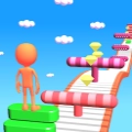 楼梯堆栈跑游戏