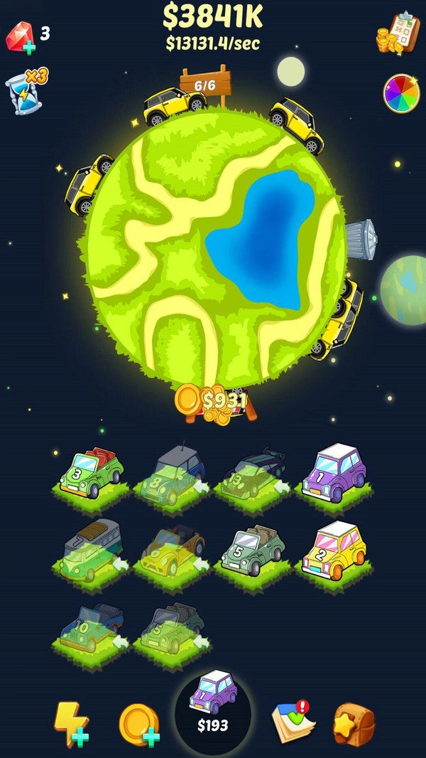 合并梦幻汽车游戏安卓版