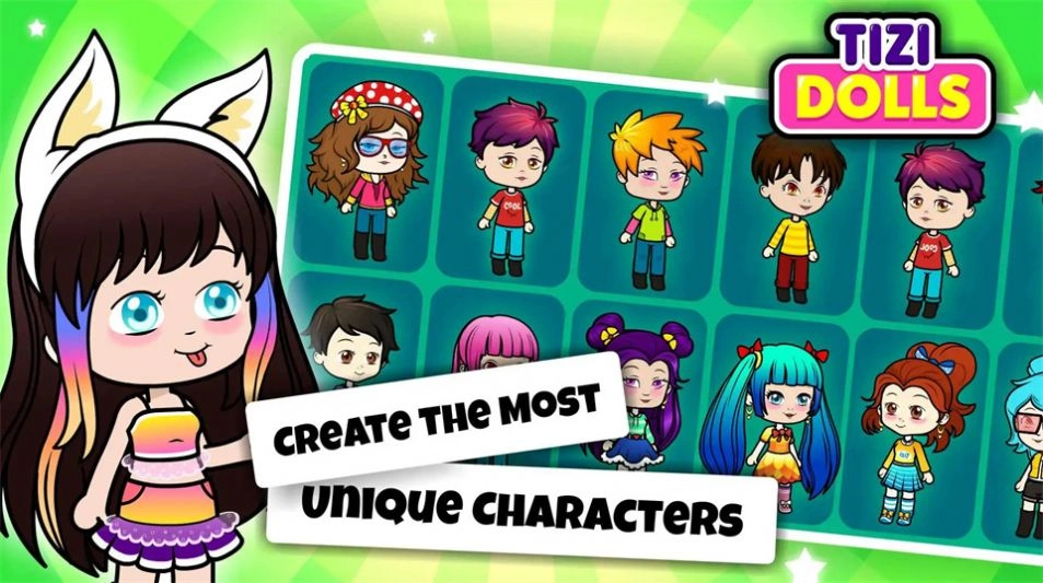 提兹小镇娃娃装扮(1)