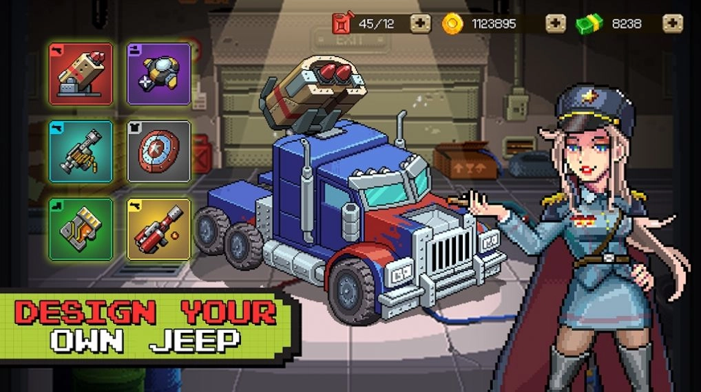 像素战狼军队图1