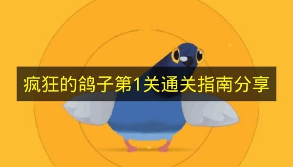 分享《疯狂的鸽子》首关通关指南