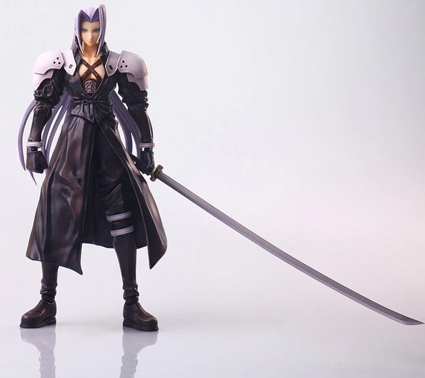 SE推出1997年版FF7萨菲罗斯全新手办三米长刀的震撼力完美还原